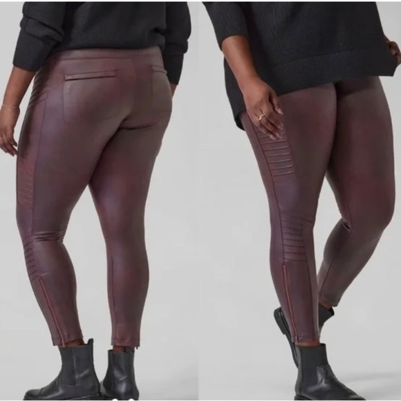 Athleta Delancey Gleam Moto Tight in Size 3X - Picture 6 of 9